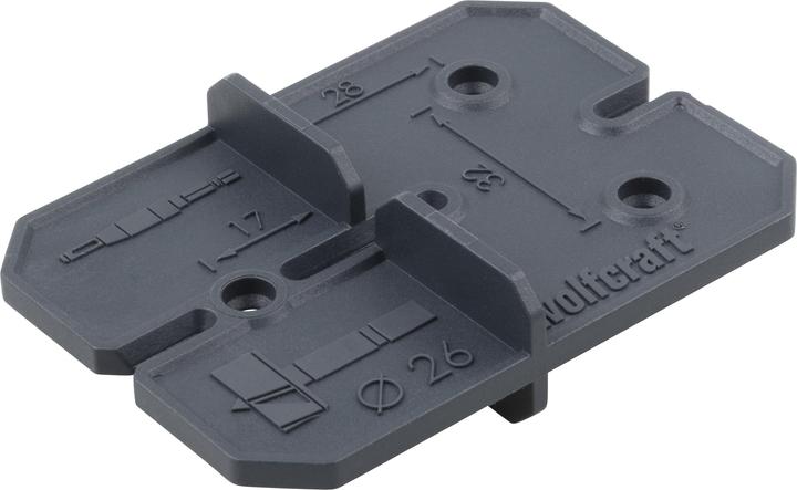Actual product image wolfcraft wolfcraft 1 Scharnierloch-Set 26 mm (26 mm)