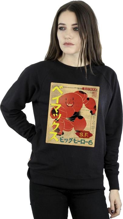 Produktbild Disney Big Hero 6 Baymax Baymax Newspaper Sweatshirt (S)