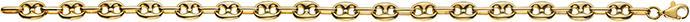 Produktbild Natsumi Schmuck Armschmuck Gelbgold 18K/750 Schiffanker massiv 19cm (19 cm, 750/18 K Gelbgold)