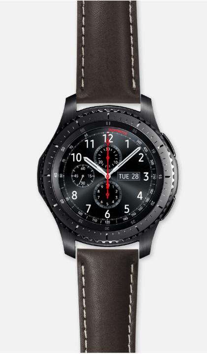 Image du produit Strap Studio Voyageur urbain Brun foncé (22 mm, Cuir)