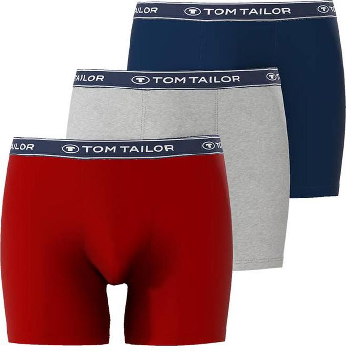 Red, Navy, Grey