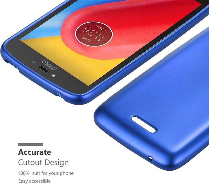 Image du produit Cadorabo Couverture métallique mate TPU (Motorola Moto C Plus)