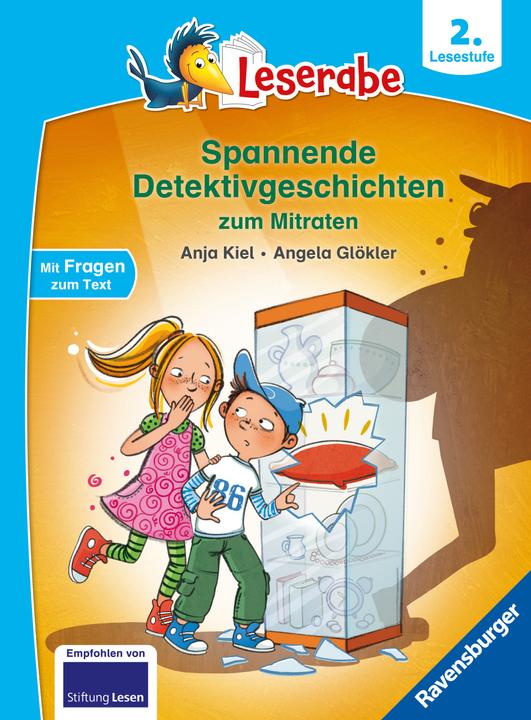 Produktbild Ravensburger Leserabe - 2. Lesestufe: Spannende Detektivgeschichten zum Mitraten (Deutsch, Anja Kiel, 2023)
