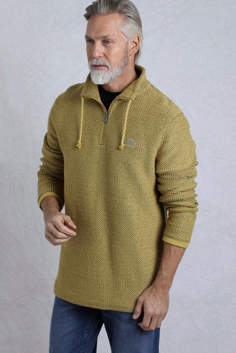 Produktbild Weird Fish Cruiser Pullover mit kurzem Reissverschluss (S)