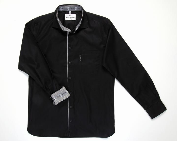 Produktbild Jenni Hemden Uni Kontraststoff (XXL)