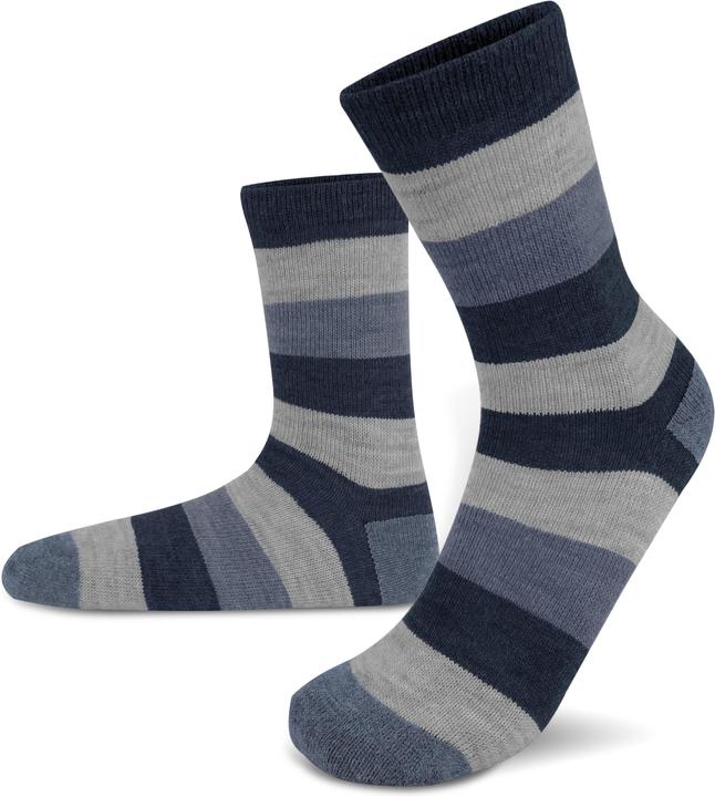 Produktbild Normani 6 Paar Alpakasocken breitgestreift (6er Pack, 47 - 50)