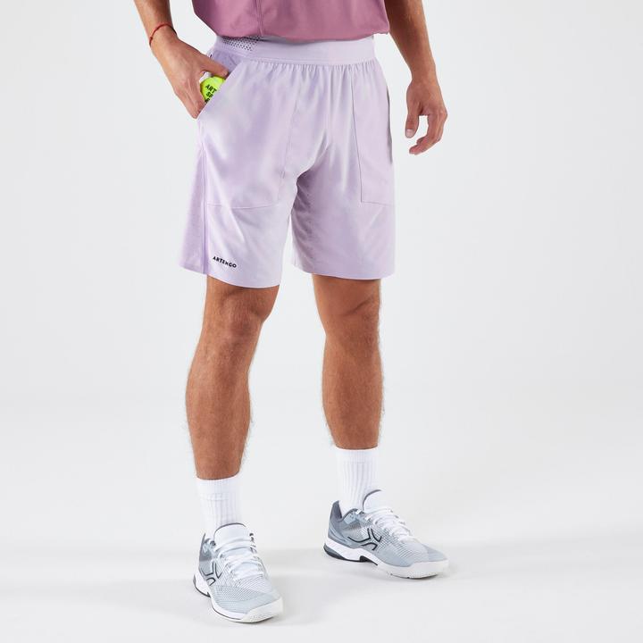 Image du produit Artengo Short de Tennis Hommes Respirant - Dry+ Violet Gaël Monfils (XXL)