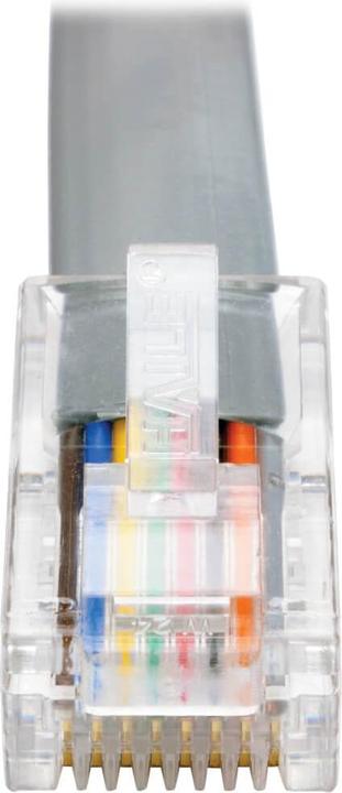Actual product image Eaton USB-A to RJ45 Serial Rollover Cable M/M Cisco Compatible 250 Kbps 6 ft. 1.83 m grey (USB-A, 1 Ports)