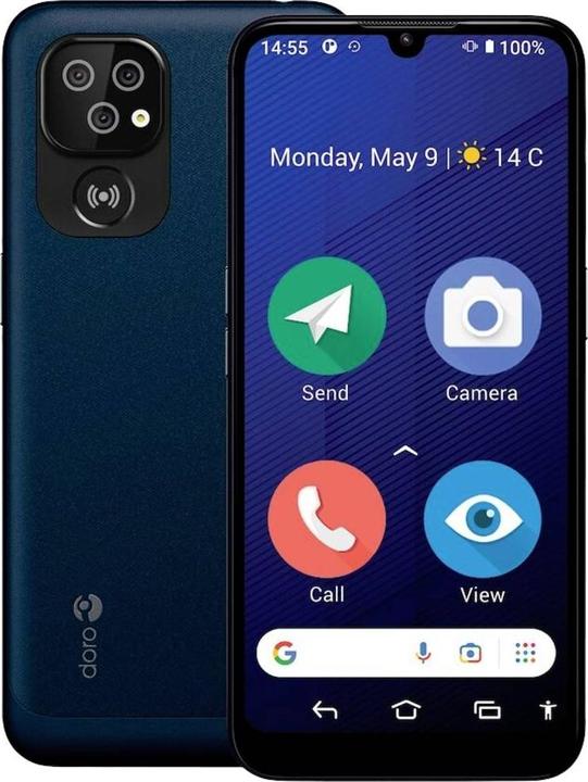 Doro 8200 (64 Go, Noir, 6.10", Double SIM, 16 Mpx, 4G)