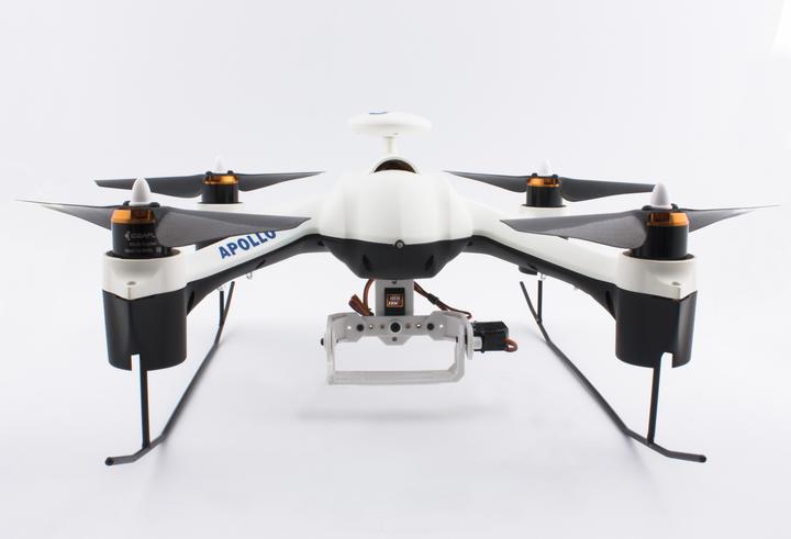 Produktbild nVision Apollo Flugdrohne mit 2-Achsen Kamerahalterung und GPS (8 min, 1200 g)