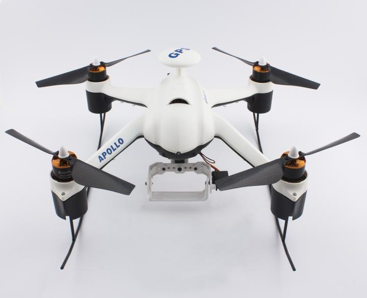 Produktbild nVision Apollo Flugdrohne mit 2-Achsen Kamerahalterung und GPS (8 min, 1200 g)
