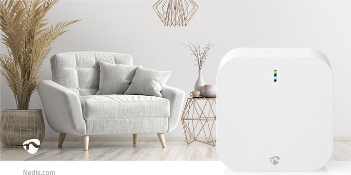 Actual product image Nedis Zigbee Gateway | 50 devices | Mains power supply | Android™ / IOS | White