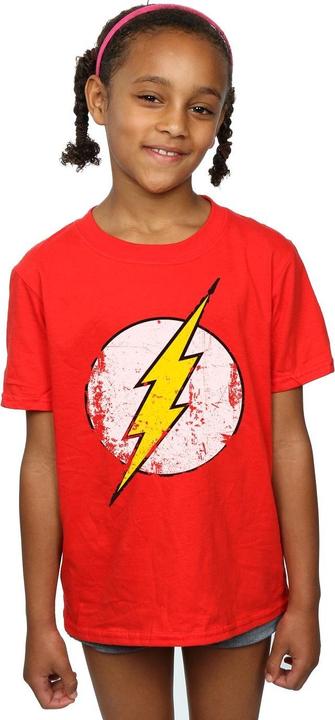 Immagine prodotto Flash Distressed Logo Maglietta Ragazze (140, 146)
