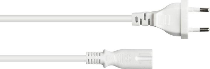 Produktbild Kabelmeister Netzkabel Schutzkontakt-Stecker Typ E+F (90° gew.) an Kaltgeräte-Buchse C19, schwarz (1 m)