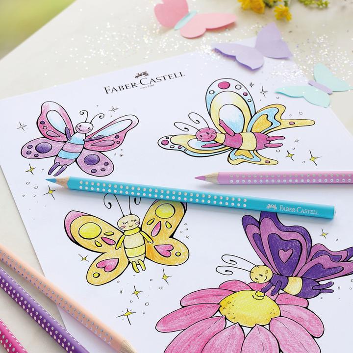 Immagine prodotto Faber-Castell Sparkle (Multicolore, 12 x)