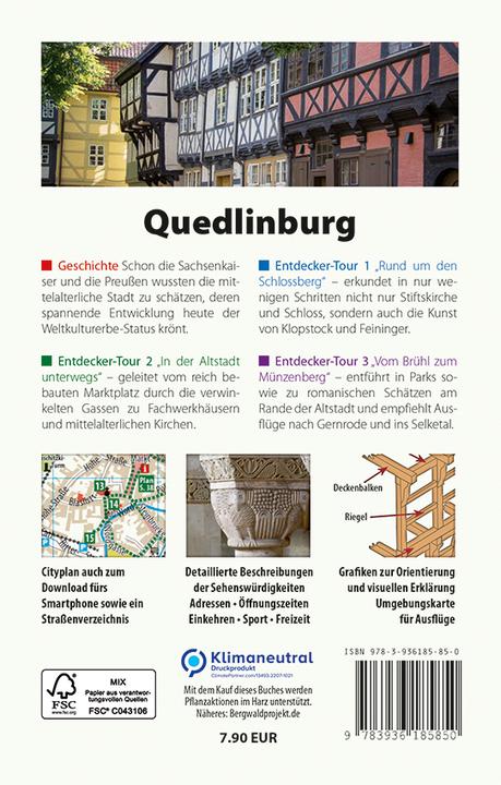 Immagine prodotto Quedlinburg - Der Stadtführer (Tedesco, Wolfgang Hoffmann, 2022)