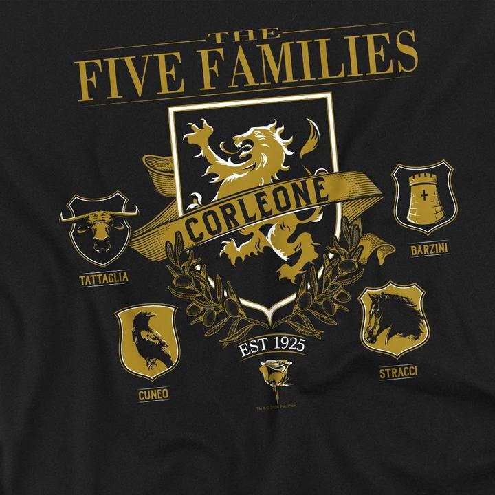 Produktbild The Godfather Five Families TShirt (XXL)