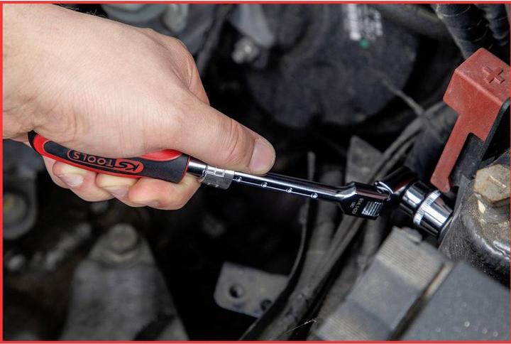 Produktbild KS Tools 3/8" SlimPOWER Teleskop-Gelenk-Umschaltknarre (3/8")