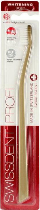 Immagine prodotto Swissdent Whitening Zahnbürste gold (Morbido, 1 x)