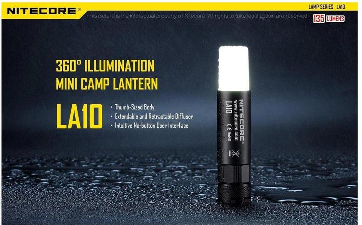 Image du produit Nitecore La10 Cri (7.85 cm, 75 lm)
