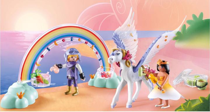 Image du produit Playmobil Pégase céleste avec arc-en-ciel (71361, Playmobil Princess)