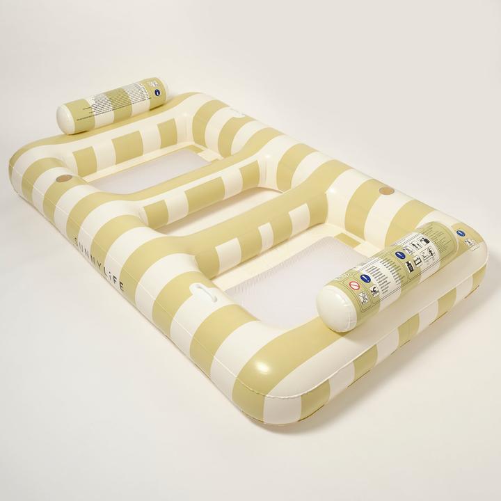 Produktbild Sunnylife Luxuriöse Doppelluftmatratze Hängematte Casa Sand Stripe