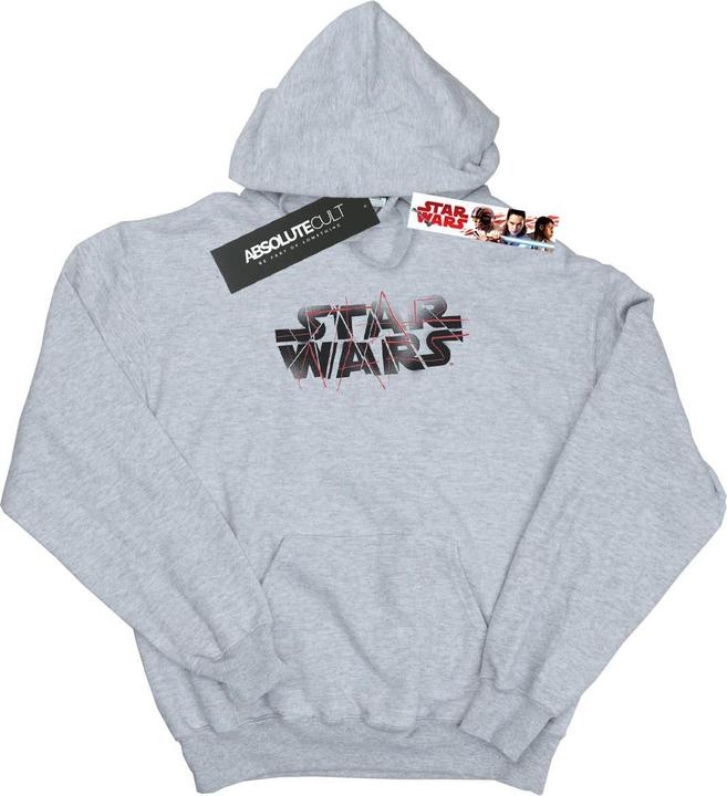 Actual product image Star Wars Girls The Last Jedi Spray Logo Hoodie (128)