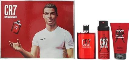 Image du produit CR7 Coffret 3 pièces Cristiano Ronaldo : Eau de Toilette 100ml, Gel Douche 150ml, Spray Corps 150ml