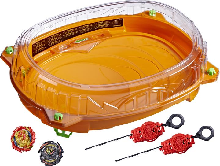 Actual product image Hasbro Beyblade Burst QuadDrive Cosmic Vector Battle Set (German, French, Italian, English)