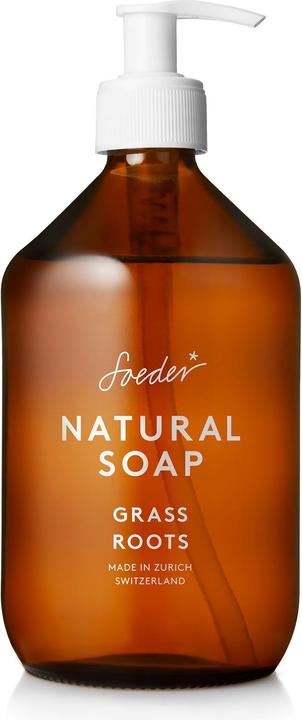 Soeder* Savon naturel Grass Roots (Savon liquide, 500 ml)