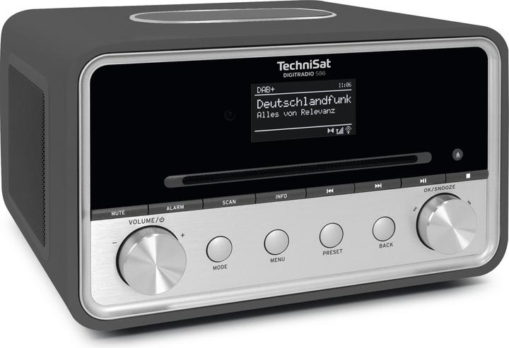 TechniSat DigitRadio 586 (DAB+, Internetradio, UKW, Bluetooth, WLAN)