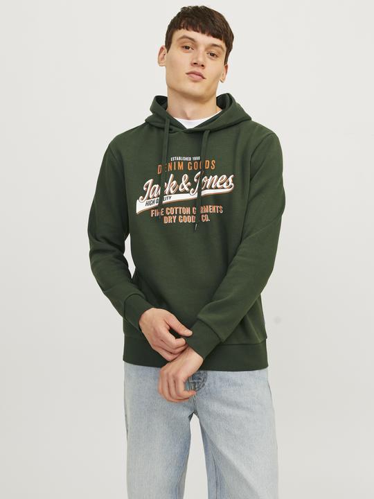 Actual product image Jack & Jones JJELOGO SWEAT HOOD 2 COL 24/25 NOOS (XL)