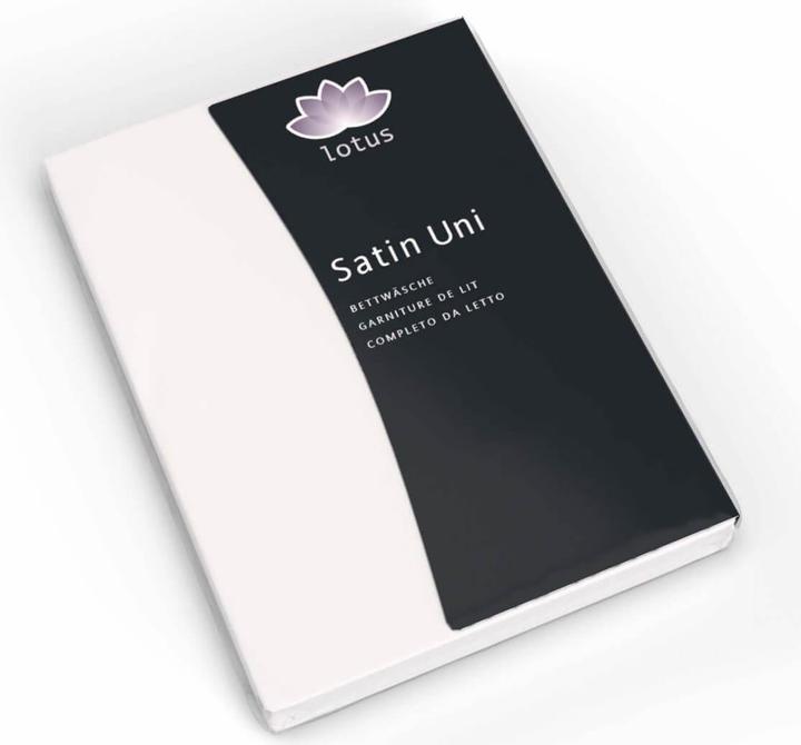 Actual product image Lotus Bettwaren Satin uni (Duvet cover, 160 x 210 cm)