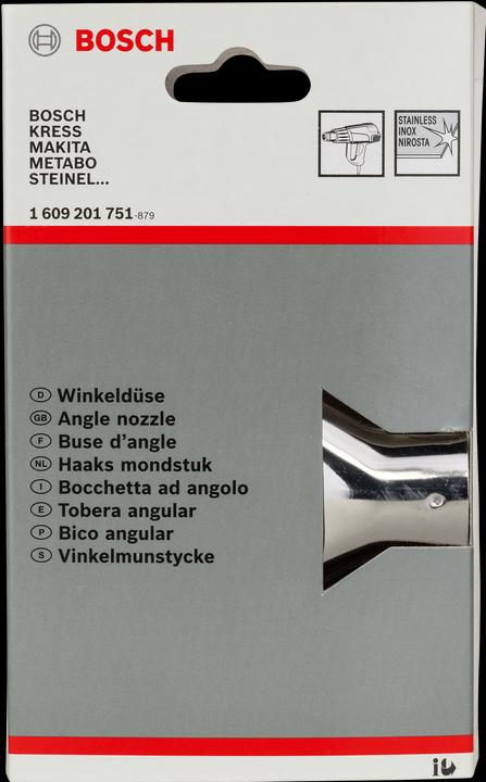 Produktbild Bosch Professional Zubehör Winkeldüse, 80 mm, 33,5 mm