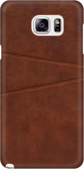 Produktbild Screenguard Samsung Galaxy S6 Edge CardCaddy Leder Backcase mit Kartenfächern (Samsung Galaxy S6 Edge)