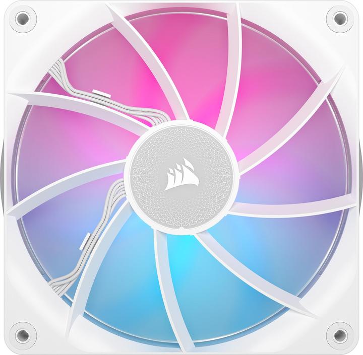 Actual product image Corsair RX RGB Series, iCUE LINK RX140 RGB White, 140mm RGB Fan, Single Fan (140 mm, 1 x)
