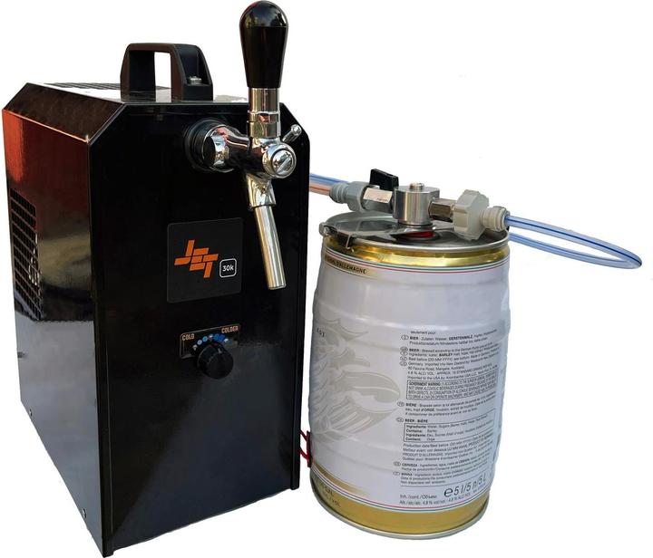Actual product image Ich-zapfe 5 Liter Bierfass Adapter, hochwertige Metallausführung mit Bierabstellhahn