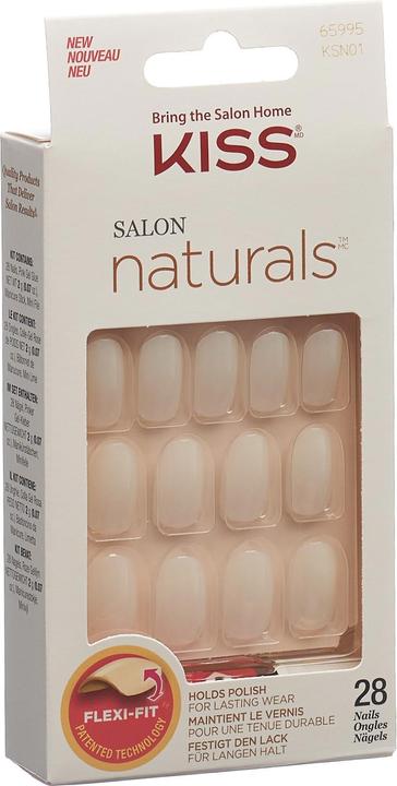 KISS Salon Naturals (Kunstnägel, Break Even)