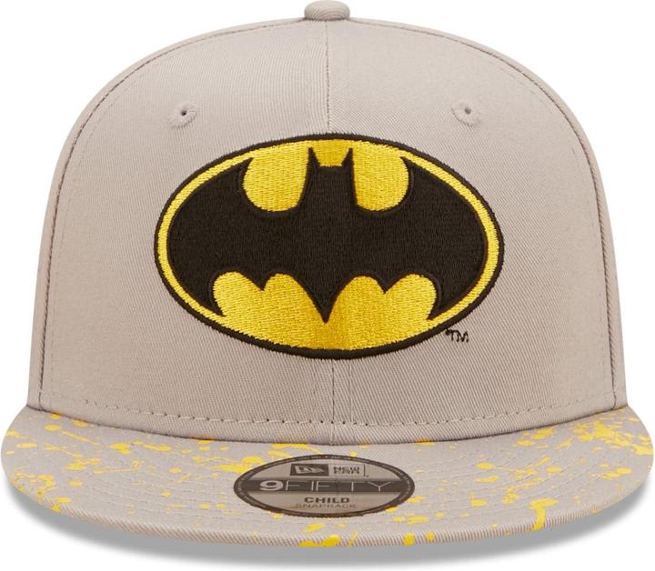 Actual product image New Era 9Fifty Snapback KIDS Cap - BATMAN painted (55, 56, 54 C)