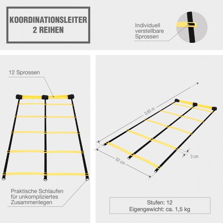 Produktbild Gorilla Sports Koordinationsleiter