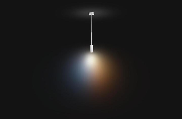 Produktbild Philips Hue White Ambiance Devote Pendelleuchte weiss 806 lm (E27, 806 lm)