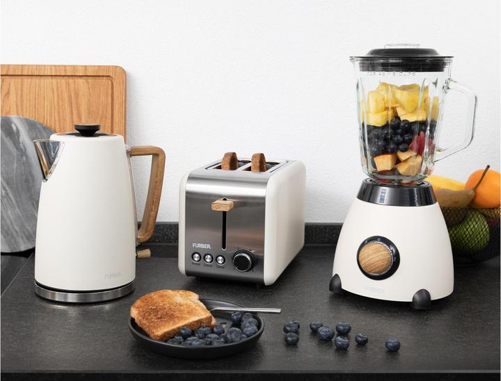 Produktbild Furber Wasserkocher, Standmixer und Toaster Set, Beige