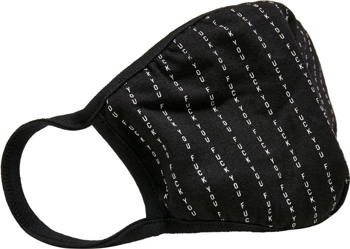 Actual product image Mister Tee Fuck You Face Mask 2-Pack (2 x)