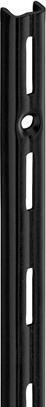 Produktbild Dolle Wandschiene 1-reihig H 1495 mm schwarz (2 x 1.5 x 149.5 cm)