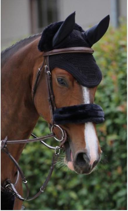 Immagine prodotto Kentucky Horsewear Proteggi naso in pelle d'agnello (artificiale)