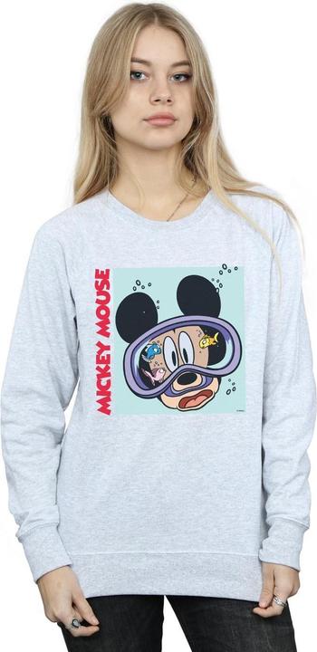Immagine prodotto Disney Mickey Mouse Under Water Felpa Donna (L)