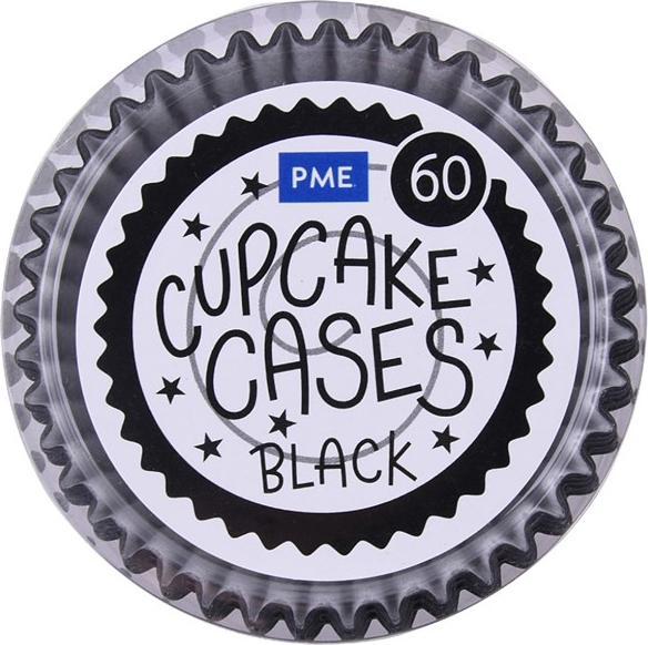 Immagine prodotto PME Teglia per cupcake nera, 60 pezzi (5 cm)