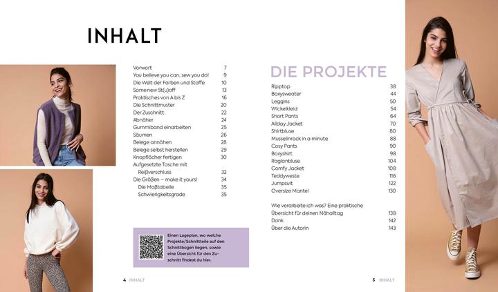 Produktbild simple NÄHEN – Sew for you! Praktische Alltagsmode in Grösse 34–50 (Deutsch, JULESNaht, 2024)