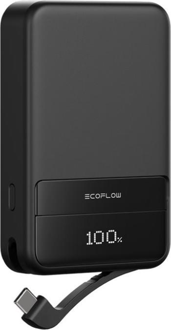 Produktbild EcoFlow RAPID magnetic powerbank, 10000mAh, (black). (10000 mAh, 65 W)