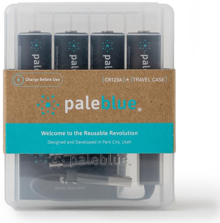 Productafbeelding Pale Blue Batterij CR123 (4 Pcs., CR123A, 860 mAh)
